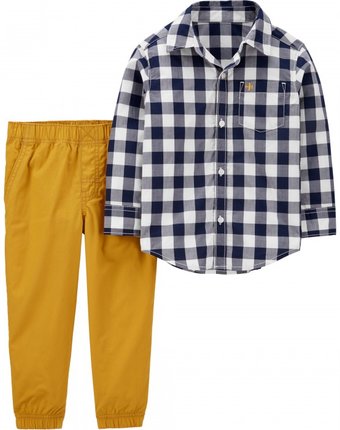 Carter's Комплект для мальчика (рубашка, брюки) 2H703410