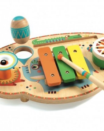 Деревянная игрушка Djeco Музыкальный инструмент Карнавал