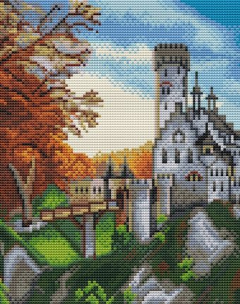 Molly Картина мозаикой Замок лихтенштайн 30х30 см