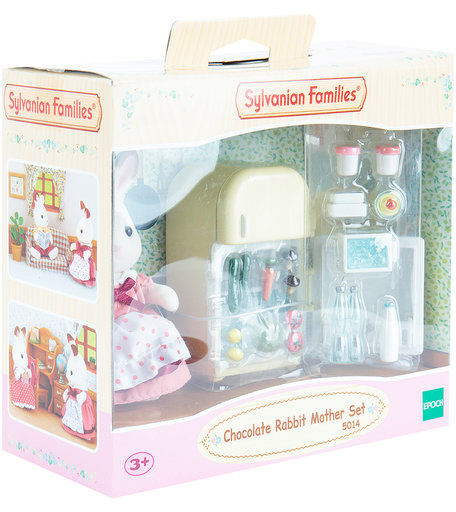 Игровой набор Sylvanian Families Мама кролик и холодильник