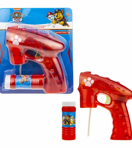 Пистолет с мыльными пузырями Paw Patrol 60 мл