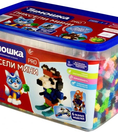 Конструктор Тимошка Пиксели мини (1000 деталей)