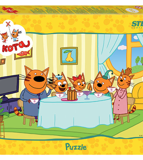 Пазл Step Puzzle Три кота