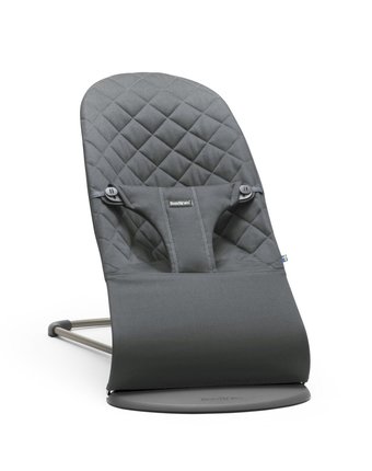 Кресло-шезлонг BabyBjörn Bliss Cotton, цвет: серый