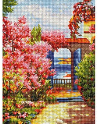 Белоснежка Мозаичная картина Летнее спокойствие 202-ST-S