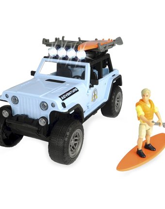 Миниатюра фотографии Набор машинок dickie toys jeepster commando playlife 22 см