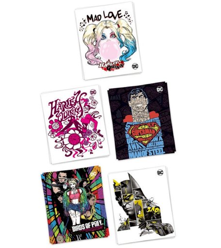 Тетрадь А5 48л клетка Priority Warner Bros. DC Comics