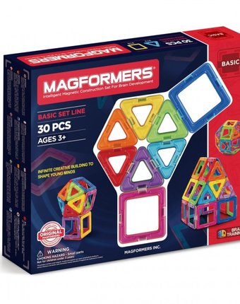 Конструктор Magformers Магнитный Rainbow 30 63076