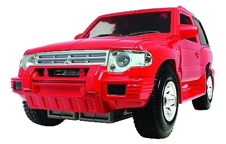 Happy Well Трансформер-машина 3 в 1 Mitsubishi Padjero 1:24