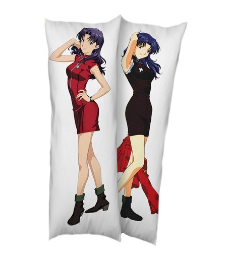 Подушка декоративная Super01 Мисато Кацураги Евангелион подушка, наволочка 150 х 50 см