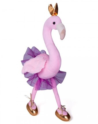 Миниатюра фотографии Мягкая игрушка fancy фламинго 28 см