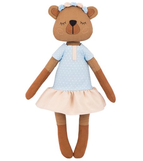 Набор для изготовления игрушки Miadolla Мишка Лулу