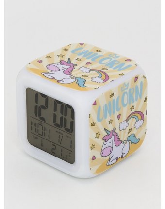 Часы Mihi Mihi будильник Единорог с подсветкой №28