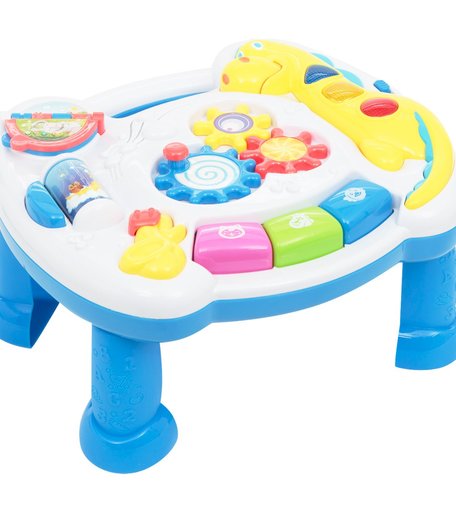 Игрушка Развитика Музыкальный центр, белый/синий