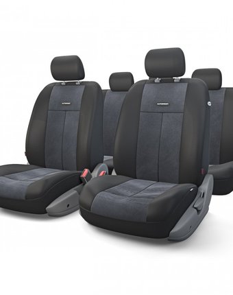 Миниатюра фотографии Autoprofi автомобильные чехлы tt airbag tt-902v (9 предметов)