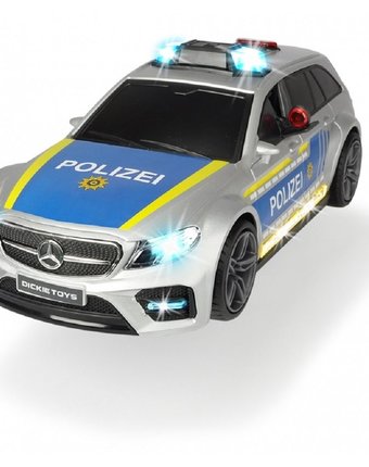 Миниатюра фотографии Полицейская машина dickie toys mercedes-amg e43 30 см