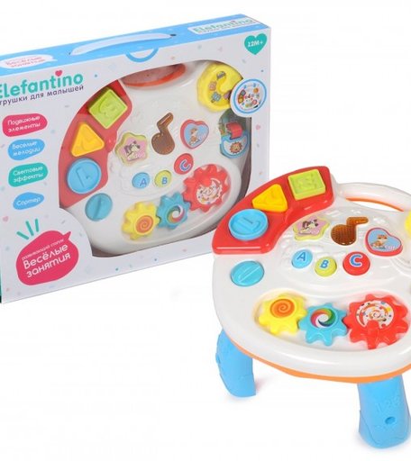 Игровой центр Elefantino Столик развивающий IT106398