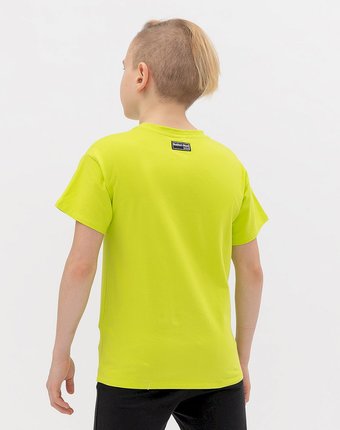Миниатюра фотографии Салатовая футболка button blue