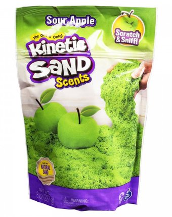 Миниатюра фотографии Kinetic sand набор для лепки кинетический песок с ароматом 227 г