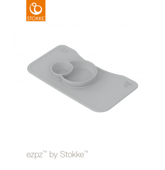 Миниатюра фотографии Подложка для подноса steps tray stokke ezpz gray, серый
