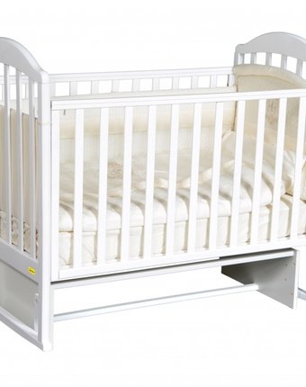 Миниатюра фотографии Детская кроватка luciano siena plus универсальный маятник