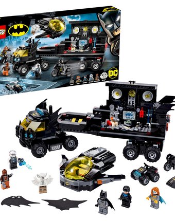Миниатюра фотографии Конструктор lego dc comics super heroes 76160 мобильная база бэтмена