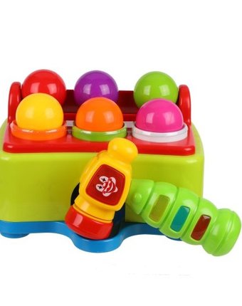 Миниатюра фотографии Развивающая игрушка наша игрушка быстрый молоточек 6 шаров