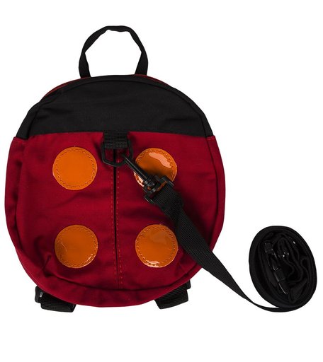 Вожжи-рюкзачок Бусинка Божья коровка