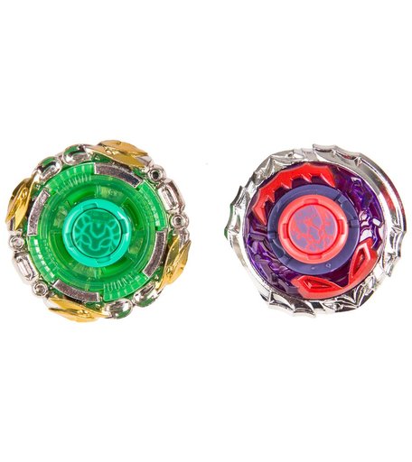 Волчок Infinity Nado Сплит Owl&Orochi (2 шт), с пусковым устройством