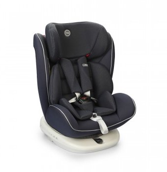 Миниатюра фотографии Автокресло happy baby unix navy blue, темно-синий