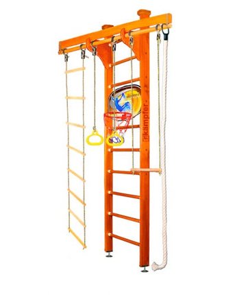 Kampfer Шведская стенка Wooden Ladder Ceiling Basketball Shield 2.67 м