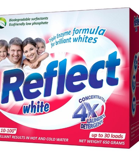 Порошок REFLECT для белого белья, 650 г