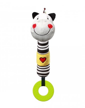 Миниатюра фотографии Развивающая игрушка babyono зебра zack