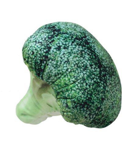 Мягкая игрушка Super01 Брокколи 20 см цвет: зеленый