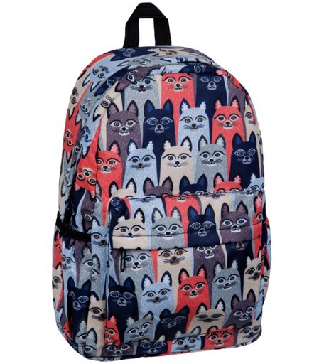 Спейс Рюкзак ArtSpace 1 отделение Pattern Cats 41x28x14 cм