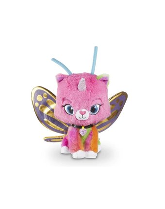 Миниатюра фотографии Мягкая игрушка радужно бабочково единорожная кошка замурчательная плюшевая вечеринка. бабочка 20 см