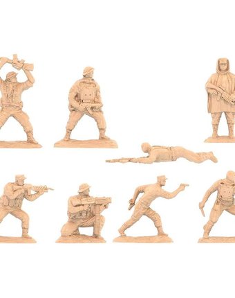 Миниатюра фотографии Игровой набор нордпласт солдатики