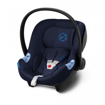 Автокресло Cybex Aton M i-Size Indigo Blue, синий