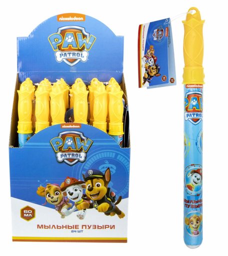 Мыльные пузыри Paw Patrol 60 мл