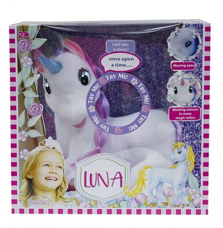 Интерактивная игрушка Dimian Единорог Luna
