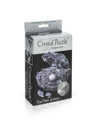 Миниатюра фотографии Головоломка crystal puzzle жемчужина черная цвет: черный