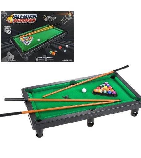 Наша Игрушка Настольная игра Бильярд B2111 (20 предметов)