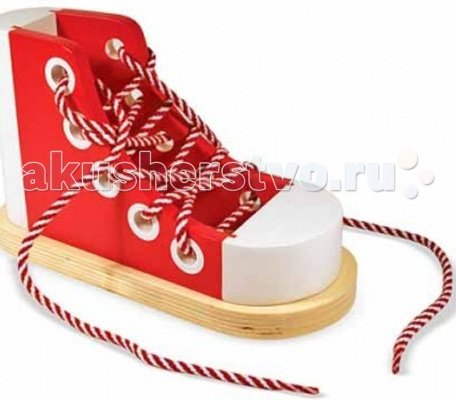 Деревянная игрушка Melissa & Doug Классические игрушки Шнуровка