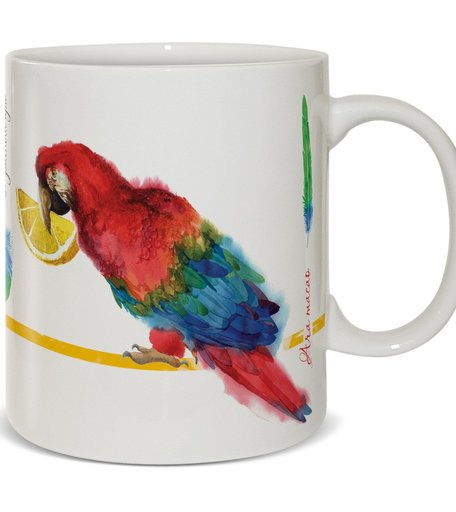 Кружка Priority Красный ара, 350 мл