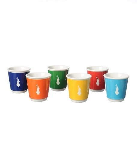 Bialetti Набор стаканов Pop SuperColor 6 шт.