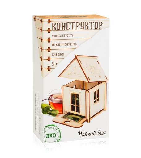 Деревянный конструктор Balance.Toys Чайный дом