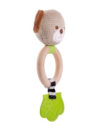 Миниатюра фотографии Happy snail игрушка-погремушка щенок эко