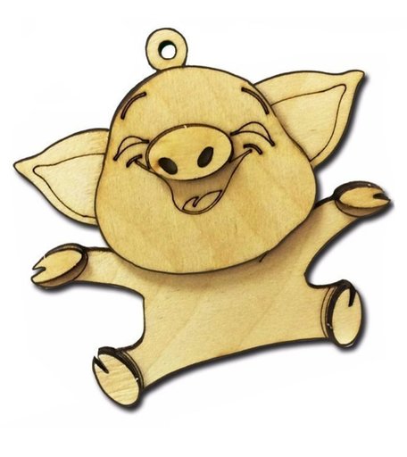 Сборная модель Издательство Учитель Поросёнок Хрюня