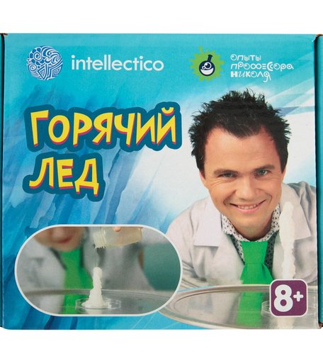 Набор для опытов Intellectico с профессором Николя Горячий лёд