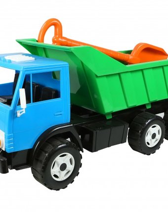 Миниатюра фотографии Orion toys автомобиль супер х4 грузовик и лопатка